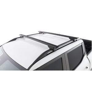 Rhino-Rack JC-04971 Sportz RX Black 2 Bar Roof Rack for JEEP Cherokee KK With Roof Rails 4DR SUV (03/2008-12/2013)