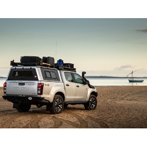 Ute Canopy or Trailer with OEM Track Slimline II Rack Kit / 1255mm(W) X 1156mm(L) by Front Runner - KRCA033TN