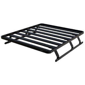 Chevrolet Silverado Crew Cab / Short Load Bed (2007-Current) Slimline II Load Bed Rack Kit by Front Runner - KRCS004T