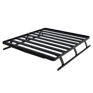 Chevrolet Silverado Crew Cab (2007-Current) Slimline II Load Bed Rack Kit by Front Runner - KRCS005T