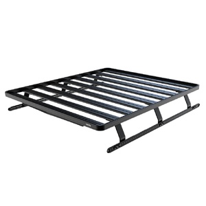 RAM 1500 6.4' Quad Cab (2009-Current) Slimline II Load Bed Rack Kit by Front Runner - KRDR015T