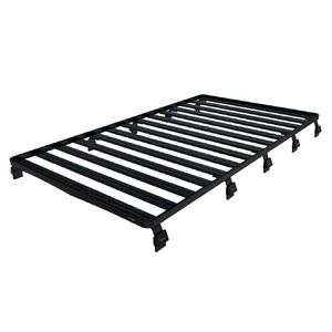 Ford E150/E250/E350 Extended Cab (1992-2014) Slimline II 3/4 Roof Rack Kit by Front Runner - KRFE007T