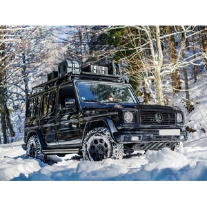 Mercedes-Benz Gelandewagen G Class (1979-2017) Slimline II Roof Rack Kit by Front Runner - KRGW004L