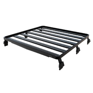 Mahindra Pik-Up Double Cab (2006-Current) Slimline II Roof Rack Kit by Front Runner - KRMD005T