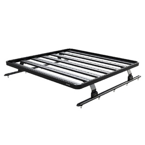 Ute Roll Top with No OEM Track Slimline II Load Bed Rack Kit / 1425(W) x 1358(L) by Front Runner - KRRT013T