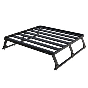 Ute Roll Top Slimline II Load Bed Rack Kit / 1425(W) x 1358(L) / Tall by Front Runner - KRRT023T