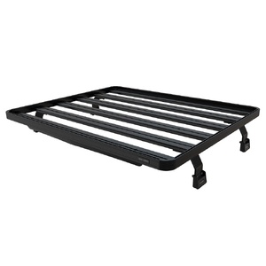 Nissan Navara (2014-Current) EGR RollTrac Slimline II Load Bed Rack Kit by Front Runner - KRRT042T