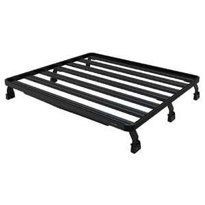 Volkswagen Amarok (2010-Current) EGR RollTrac Slimline II Load Bed Rack Kit by Front Runner - KRRT043T