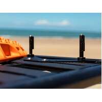 Flush Flat Maxtrax Mounts to suit Rhino-Rack Pioneer Platform Series 6 [With Xtreme Maxtrax Pins]