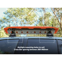 Kaon Maxtrax &amp; TRED Mounting Board to suit Cross Bars [With MKII Maxtrax Pins]