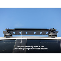 Kaon Folding Maxtrax &amp; TRED Mounting Board to suit Cross Bars [With MKII Maxtrax Pins]