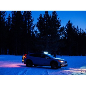 Subaru XV Crosstrek 2nd Gen (GT) (2017-2023) Slimsport Roof Rack Kit / Light Bar Ready by Front Runner - KSSX002T