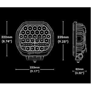 Lightforce - Beast LED Driving Light Kit to suit Isuzu D-Max 09/2020 - Onwards