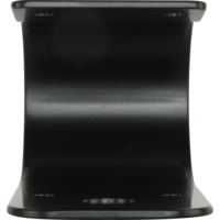 GME 63mm Wrap Around Bull Bar Bracket- Black