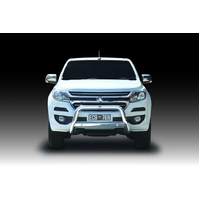 ECB Polished Nudge Bar to suit Holden Colorado LS-LT-LTZ 07/16 - 12/20