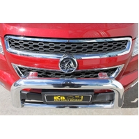 ECB Black Ripple Nudge Bar to suit Holden Colorado DX to LTZ 06/12 - 06/16
