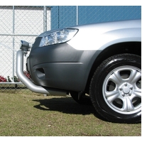 ECB Black Ripple Nudge Bar to suit Subaru Forester 07/05 - 02/08