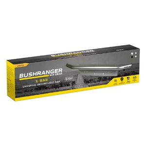 Bushranger Night Hawk X-Bar Number Plate Mounting Bracket (Black)