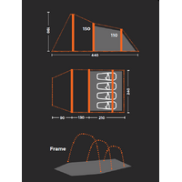 Oztent AT-4 Air Tent 