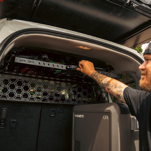 Pirate Camp Co. Drop Down Rear Roof Parcel Shelf to suit Toyota Prado 150 Series