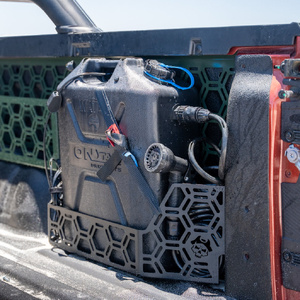 Pirate Camp Co. 20L Jerry Can Holder Tub Mount for Plastic Tub Liner to suit Ford Ranger 2022 - Onwards (Passenger Side)