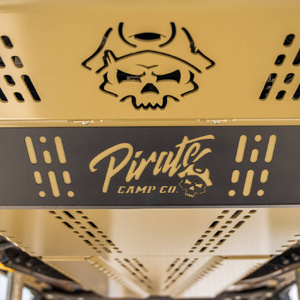 Pirate Camp Co. Touring Underbody Protection to suit Ford Ranger &amp; Everest 2022 - Onwards | Front, Transmission &amp; Gear Box (Black)