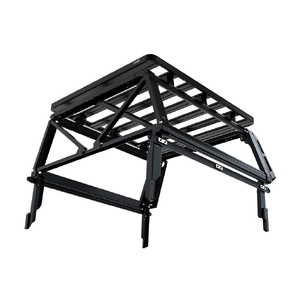 Ford Ranger T6 Wildtrak/Raptor Double Cab (2012-2022) Pro Bed Rack Kit by Front Runner - PBFR001T