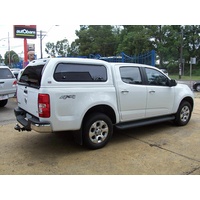 EGR Premium Canopy with Lift Up Windows to suit Holden Colorado RG 2012 - 2020 (Nitrate Silver)