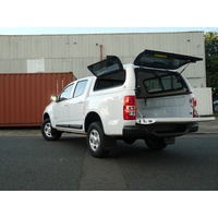 EGR Premium Canopy with Lift Up and Sliding Windows to suit Holden Colorado RG 2012 - 2020 (Nitrate Silver)