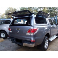 EGR Premium Canopy with Lift Up Windows to suit Ford Ranger PX 2011 - 2022 (Cool White)