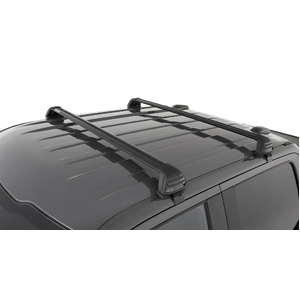 Rhino-Rack RV0648B Vortex ROC25 Flush Black 2 Bar Roof Rack for FORD F150 13th Gen Super Crew 4DR Ute (01/2015-12/2020)