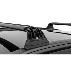 Rhino-Rack RVP69 Vortex RVP Black 2 Bar Roof Rack for HYUNDAI Kona Gen1 With Flush Rails 5DR SUV (01/2018-12/2023)