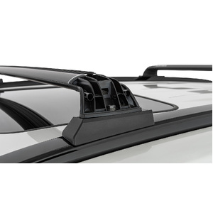 Rhino-Rack RVP81 Vortex RVP Black 2 Bar Roof Rack for TOYOTA Rav4 Gen 5 XA50 With Flush Rails 5DR SUV (05/2019-Current)