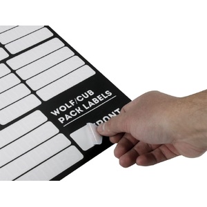 Wolf/Cub Pack Campsite Organizing Labels by Front Runner - SBOX026