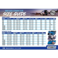 MSA 4x4 Fridge Slide SL45