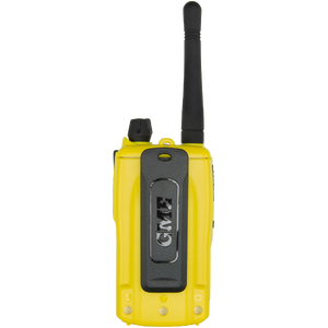 GME 5/1 Watt UHF CB Handheld Radio including Accessories - Twin Pack - Yellow