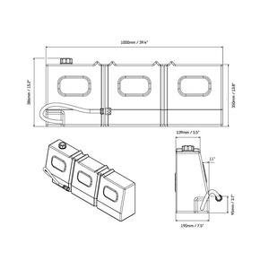Slanted Water Tank by Front Runner - WTAN008