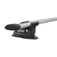 Prorack Silver 2 Bar Aero Through Bar kit to suit Mitsubishi Pajero LWB NM/NP 5dr SUV (5/2000 - 10/2006)