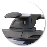 Prorack Black 2 Bar Aero Through Bar kit to suit Great Wall X240 5dr SUV (6/2011 - 2020)