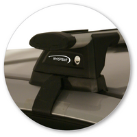 Prorack Black 2 Bar Aero Through Bar kit to suit Honda Civic 5dr Hatch (2012 - 2017)