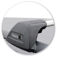 Prorack Silver 2 Bar Aero Flush Bar kit to suit Mercedes-Benz Vito 4dr Van (2003 - 2015)