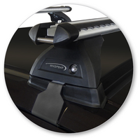 Prorack Silver 2 Bar Heavy Duty Through Bar kit to suit Honda City 4dr Sedan (2014 - 4/2017)