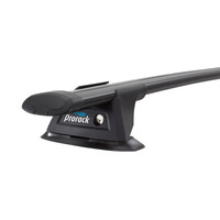Prorack Black 2 Bar Aero Through Bar kit to suit Isuzu Bighorn 5dr SUV (1992 - 2002)