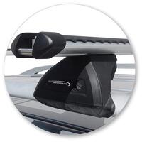 Prorack Black 2 Bar Heavy Duty Through Bar kit to suit SsangYong Rexton 5dr SUV (2012 - 2017)