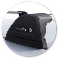 Prorack Silver 2 Bar Aero Flush Bar kit to suit Isuzu D-Max LS-U/LS-M Crew Cab 4dr Ute (2012 - 9/2020)