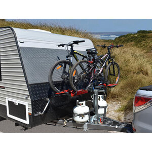 Gripsport Tilting Caravan 2 Bike Carrier with All Hoops