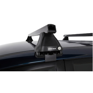 Rhino-Rack JA0155 Heavy Duty 2500 Black 2 Bar Roof Rack for MITSUBISHI Challenger PB 4DR SUV (12/2009-12/2015)