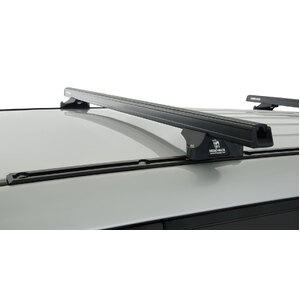 Rhino-Rack JA0659 Heavy Duty RLTP Trackmount Black 2 Bar Roof Rack for MITSUBISHI Pajero NM - NP LWB 4DR 4WD (05/2000-10/2006)