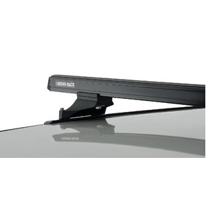 Rhino-Rack JA0672 Heavy Duty RLTP Trackmount Black 3 Bar Roof Rack for MITSUBISHI Pajero NM - NP LWB 4DR 4WD (05/2000-10/2006)