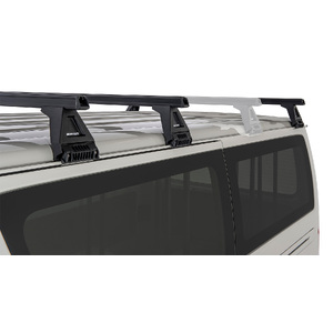 Rhino-Rack JA0833 Heavy Duty RL150 Black 3 Bar Roof Rack for TOYOTA Hiace Gen 4 2DR Van (11/1989-02/2005)
